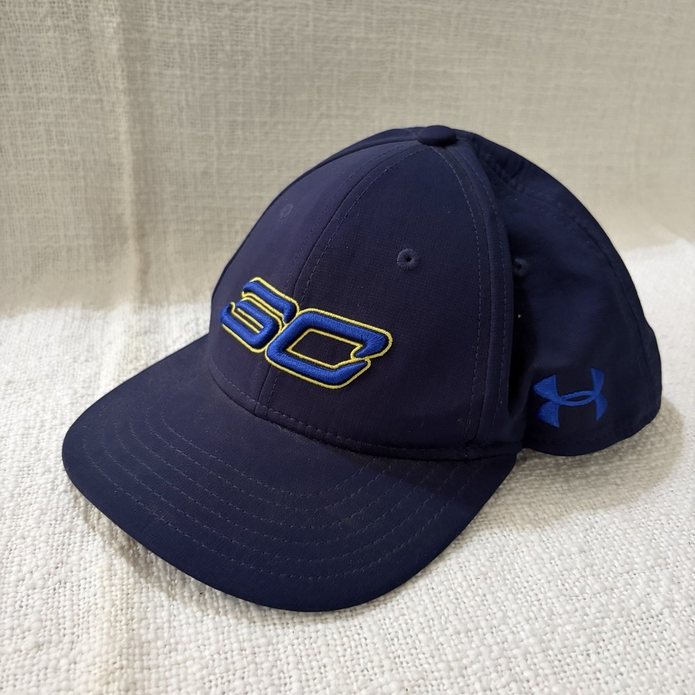 Under‎ Armour Stephen Curry SC Dark Blue Adjustable Hat Cap Snapback Youth
